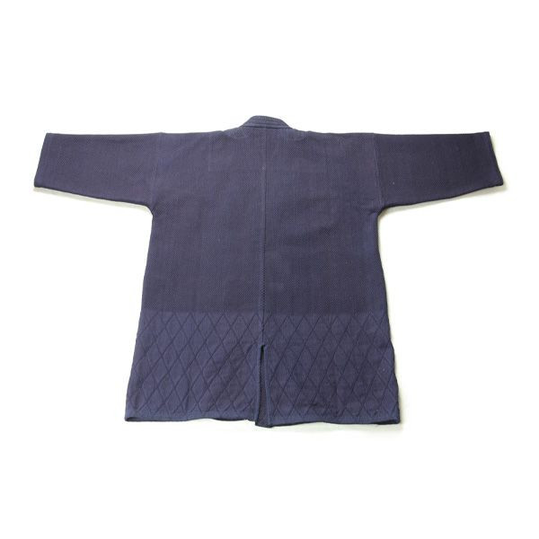 画像2: 剣道着「武州一」 手差し風「武州刺」 #200　3.0号（国産・本藍先染め）適応身長170cm (2)